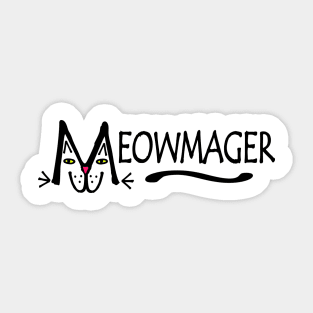 MEOWMAGER Sticker